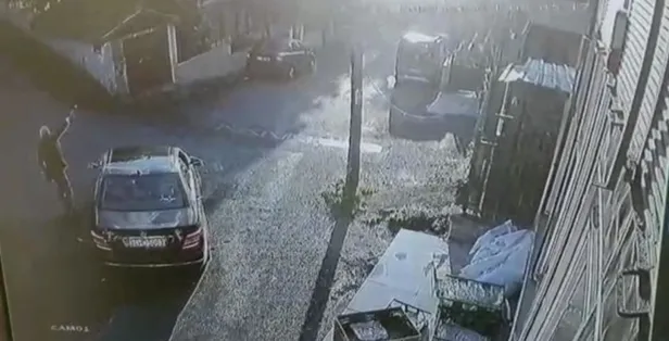 Tarabya'da öfkeli koca dehşeti kamerada! Aldatıldığını öğrendi iki şarjör mermi boşalttı-2