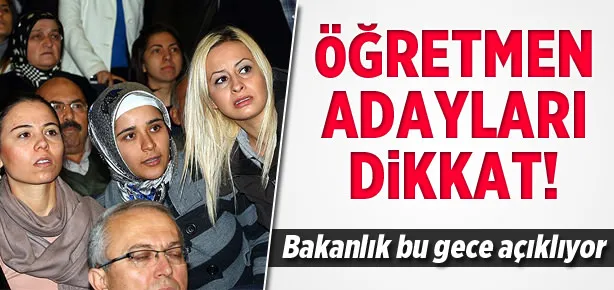 Kadro kontenjanları bu gece açıklanacak