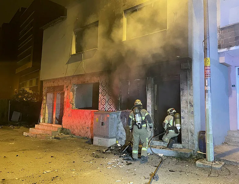 5 gün önce ateşe verdi şimdi de patlatmaya çalıştı!