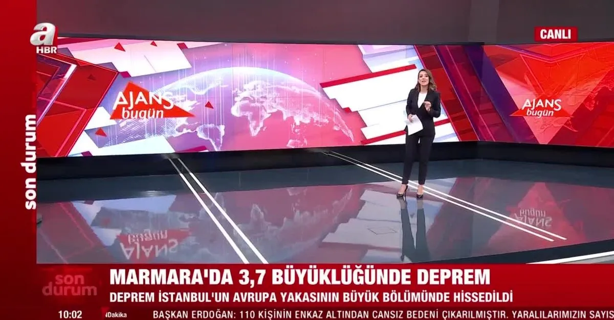 Istanbul Da Deprem 3 7 Buyuklugunde Videosunu Izle Takvim Tv