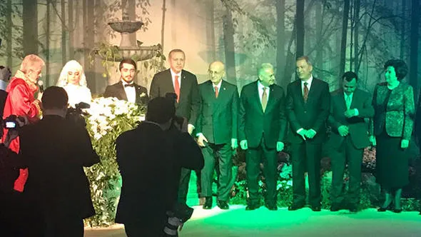 Cumhurbaşkanı Erdoğan Yargıtay Başkanı'nın oğlunun nikah şahidi oldu-1
