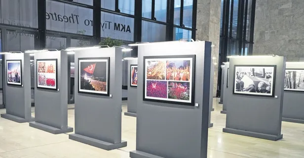 Turkuvaz Medya Grubu 'dan 15 Temmuz sergisi! Milletin direnişi gözler önüne serildi