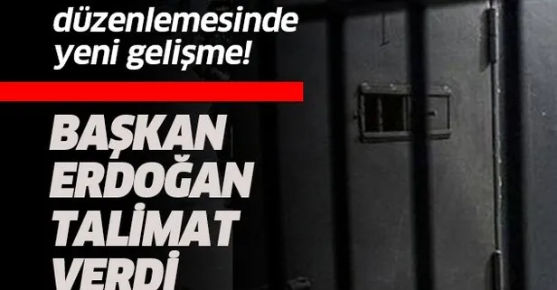 Ceza infaz ve af yasası son dakika: 150 bin kişiye af! Başkan Erdoğan talimat verdi!