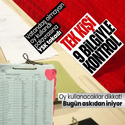 YSK Başkanı Ahmet Yener’den seçim açıklaması: Algılar gerçeği yansıtmıyor! 9 bilgiyle bir kişinin kayıtları kontrol ediliyor