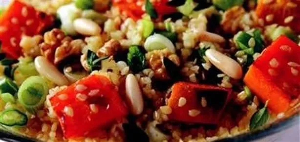 Balkabaklı Bulgur Salatası