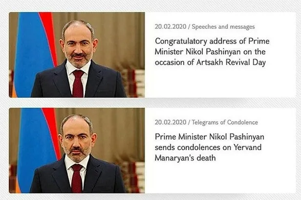 Ermenistan Başbakanı Nikol Paşinyan'ın o fotoğrafları olay oldu!-1