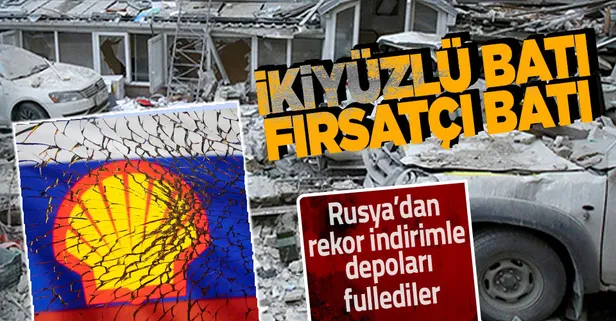 İkiyüzlülük değil de ne! Rusya'daki projelerden çekilen Shell rekor indirimle petrol aldı