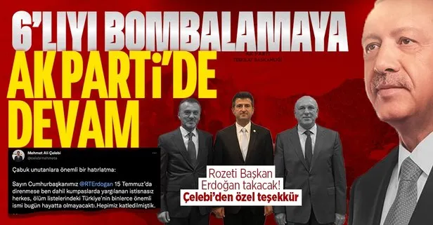 Mehmet Ali Çelebi AK Parti’ye katıldığını duyurdu! Başkan Erdoğan’a özel teşekkür