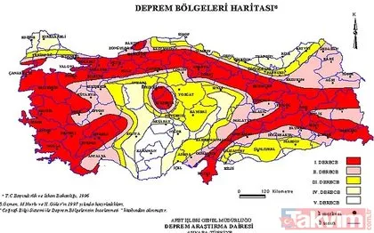 İşte Türkiye’nin deprem haritası! İzmir depremi sonrası merak ediliyor... Deprem riski en az ve en çok olan iller ve bölgeler
