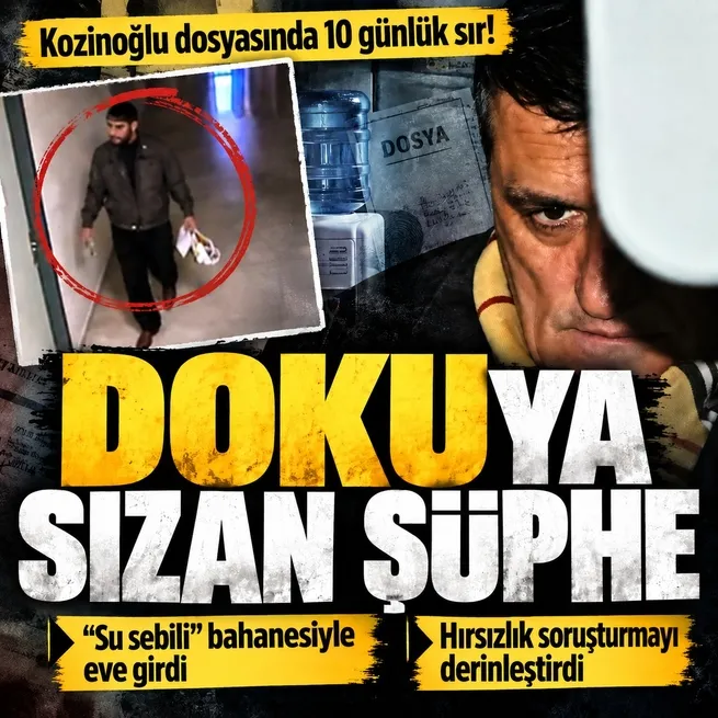 Kozinoğlu dosyasında 10 günlük sır! Su sebili yalanıyla Adli Tıp’a sızan şüpheli ifade verecek