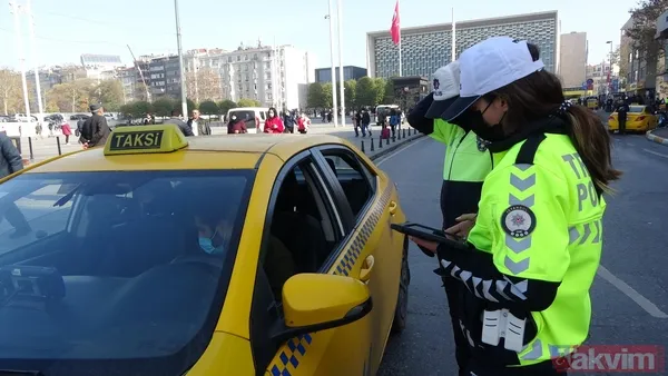 Taksim Meydanı’nda yaya yoluna giren kuryelere ceza yağdı - 12
