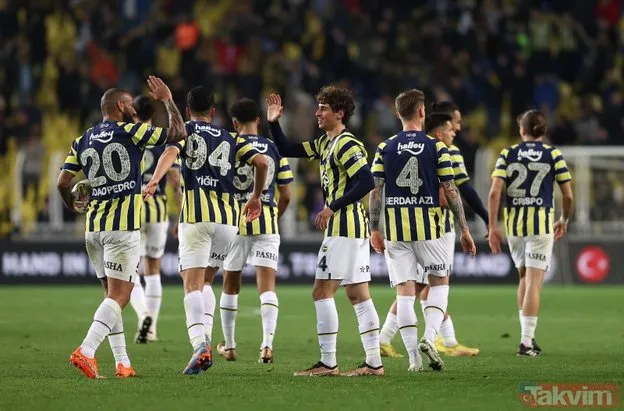 Fenerbahçe’de 5 isim Beşiktaş derbisinde yok!
