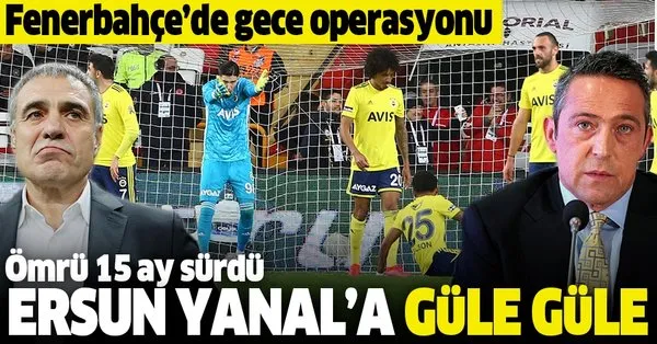Fenerbahce De Ersun Yanal Ile Yollar Ayrildi Takvim