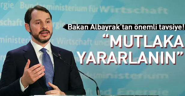 Bakan Albayrak'tan yapılandırma fırsatını kaçırmama tavsiyesi