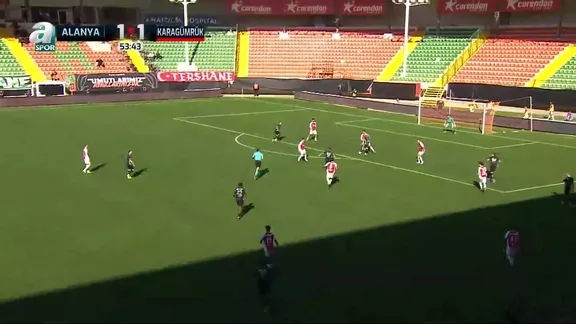 Alanyaspor 2-2 Fatih Karagümrük (MAÇ ÖZETİ)