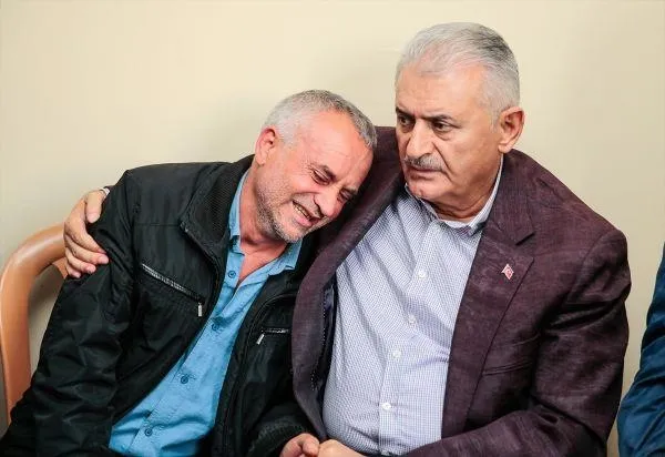 Başbakan, Helin Palandöken'in ailesini ziyaret etti-5