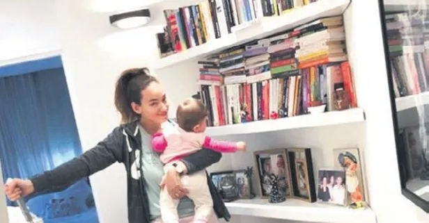 Seda Bakan'dan minik kızı ile temizlik pozu