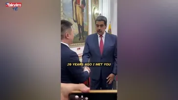 Venezuela’da gerilim tırmanmadan önce Maduro, Çinli temsilcileri kabul etti