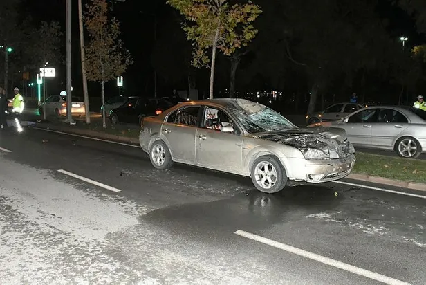 Otomobilin çarptığı bisikletli metrelerce sürüklenip, öldü-3