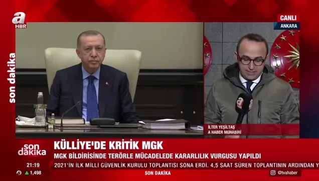 2021 yılının ilk MGK toplantısında alınan kararlar açıklandı