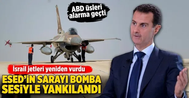 İsrail jetleri Suriyeyi yeniden vurdu