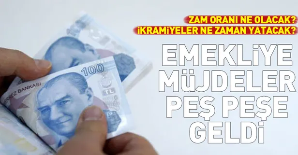 Emekliye zam oranı belli oldu mu? Emekliye ikramiyeler ne zaman yatacak?