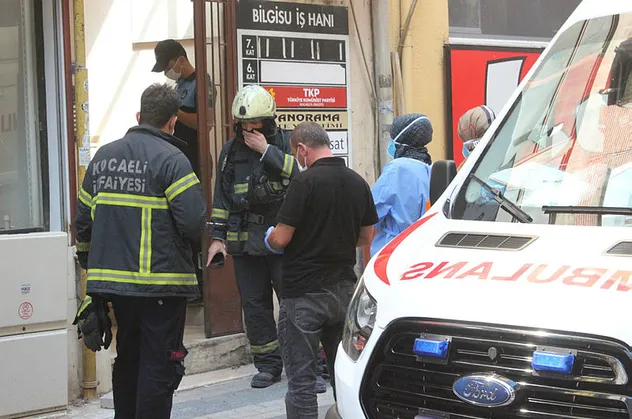 Kocaeli'de ekipleri alarma geçiren olay