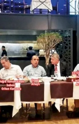 FETÖ'cülükle suçlanan İYİ Partili Buğra Kavuncu'nun babası Orhan Kavuncu'dan FETÖ'cü Enver Altaylı'ya ilginç destek