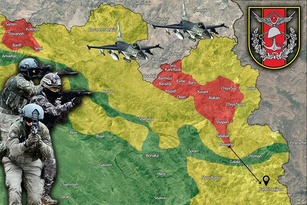 PKK köşeye sıkıştı! Kandil'in güneyine kaçıyorlar-1