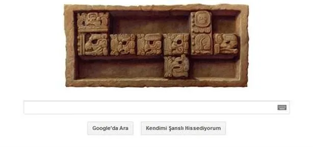 Google’dan Maya Takvimi doodle’ı