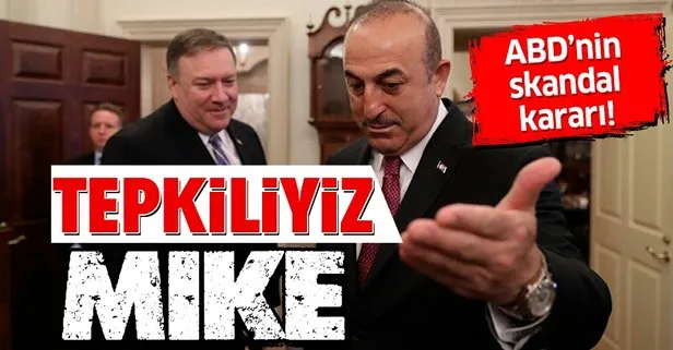 Son dakika: Dışişleri Bakanı Mevlüt Çavuşoğlu’ndan ABD’li mevkidaşı Mike Pompeo’ya yaptırım tepkisi