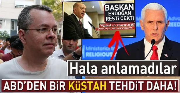 ABDden Türkiyeye küstah tehdit!