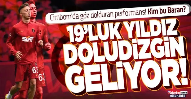 Galatasaray’da yeni bir yıldız doğuyor: 19’luk Baran Aksaka’dan göz dolduran performans