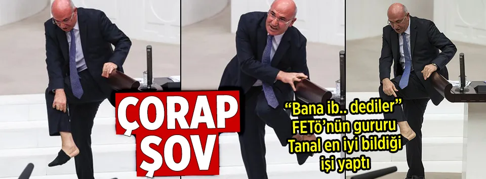 Mahmut Tanal’dan kürsü şov