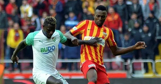 Kayserispor ve Bursaspor yenişemedi!