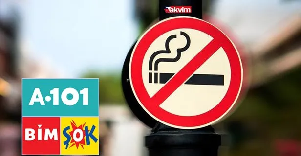 Flaş değişiklik: Marketlerde sigara satılıyor mu? Marketlerde sigara satışı yasak mı? A101,Şok, Migros, BİM, Carrefour...