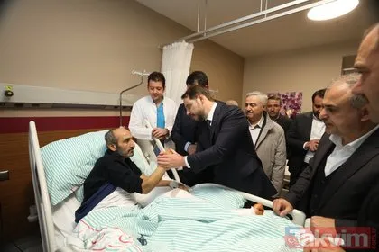 Hazine ve Maliye Bakanı Berat Albayrak, Malatya’da depremzedeleri ziyaret etti