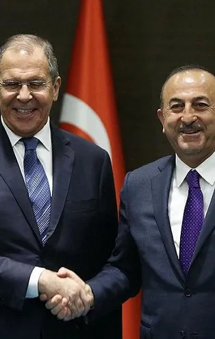Dışişleri Bakanı Mevlüt Çavuşoğlu, Lavrov ile görüştü