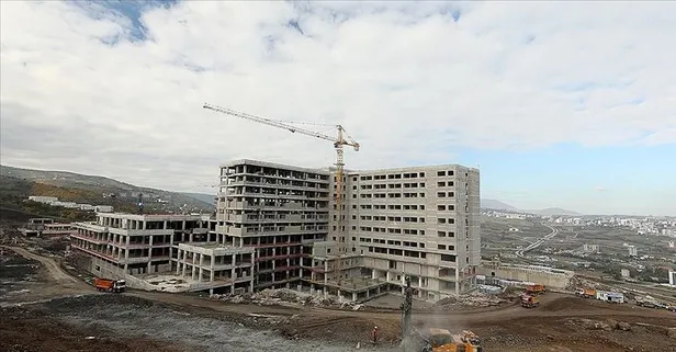 Samsun Şehir Hastanesi inşaatı sürüyor