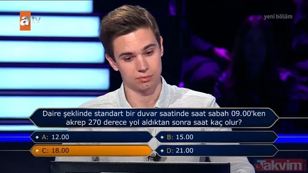 Kim Milyoner Olmak İster'de Fenerbahçe sorusu! Tuttuğu takımın rengini bilemedi veda etti! Kenan İmirzalıoğlu: 'Galatasaray mı sandın?' - 26