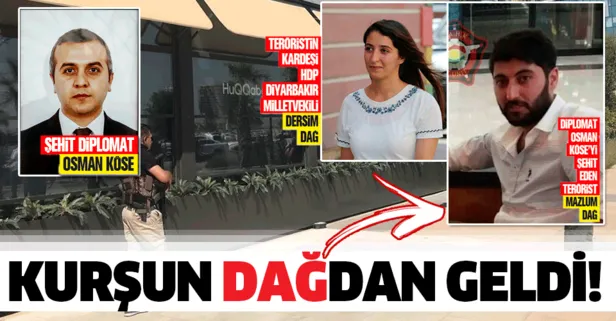 Erbil'deki hain saldırıyı düzenleyen Mazlum Dağ HDP milletvekili Dersim Dağ'ın ağabeyi çıktı