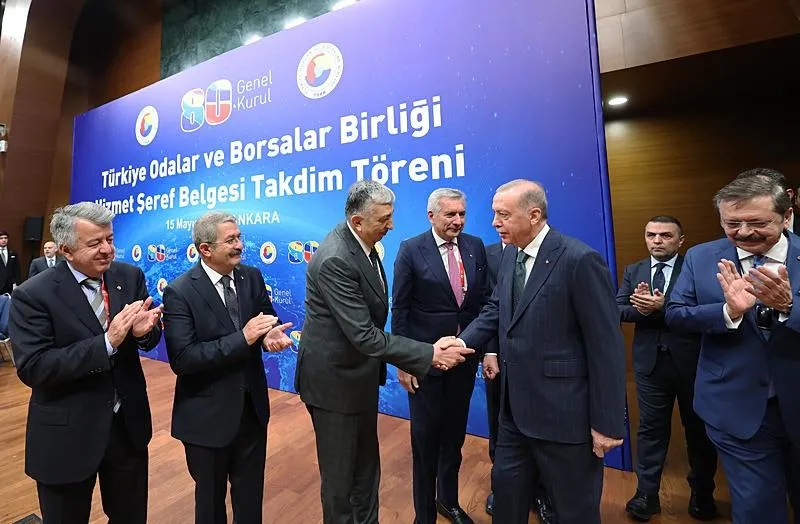 Başkan Erdoğan'dan TOBB Genel Kurulu'nda önemli açıklamalar! TOGG vurgusu... "Uzun yıllar sonra bu sefer treni ve trendi kaçırmadık"-3