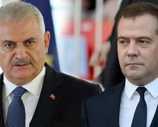 Yıldırım ve Medvedev’den önemli görüşme