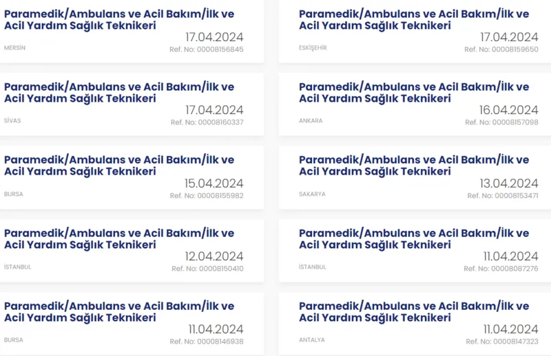 25-29 Mart hastanelere KPSS şartsız Ambulans ve Acil Bakım/İlk ve Acil Yardım Sağlık Teknikeri alımı başladı! İşte başvuru şartları-8