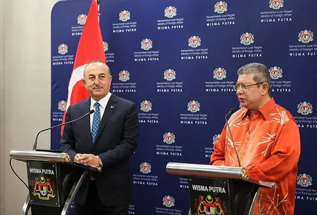 Bakan Çavuşoğlu Malezyalı mevkidaşı Abdullah ile ortak basın toplantısında konuştu: Hedef 5 milyar dolar-4