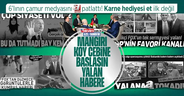 "Karne hediyesi et" manipülasyonu sonrası yeniden gündemde! İşte A Haber'in ortaya çıkardığı CHP'li fondaş medyanın yalanları