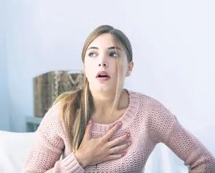 Nefes kesen astım ıslıkla ses veriyor