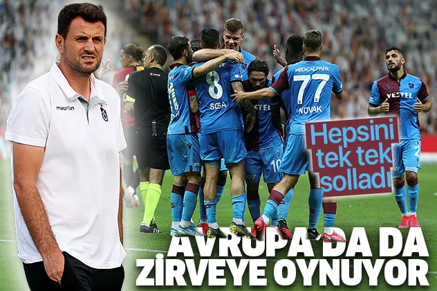 Trabzonspor Avrupa'da da zirveye oynuyor ! Hüseyin Çimşir, Andre Villas-Boas'ı solladı-1