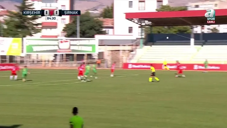 İZLE | Kırşehir Futbol Kulübü 1-0 Şırnak Petrol Spor (GOL: Mehmet Cansın Çiçek)