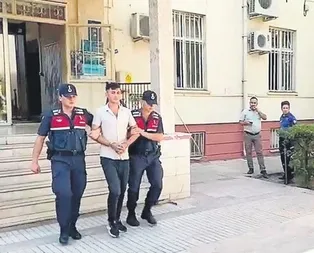 Başında paralandı